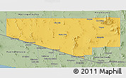 Savanna Style 3D Map of Pima County