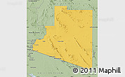 Savanna Style Map of Yuma County