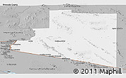 Gray Panoramic Map of Yuma County