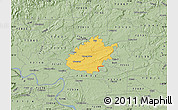 Savanna Style Map of ZIP code 72058