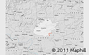 Silver Style Map of ZIP code 72058