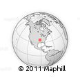 Outline Map of ZIP Code 72058