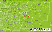 Physical 3D Map of ZIP code 72202