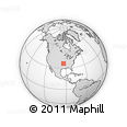 Outline Map of ZIP Code 72740