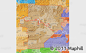 Political Shades Map of ZIP codes starting with 728