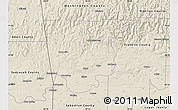 Shaded Relief Map of Crawford County