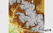 Physical Map of ZIP code 00017