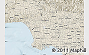 Classic Style Map of ZIP code 90001