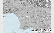 Gray Map of ZIP code 90001