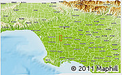 Physical 3D Map of ZIP code 90003