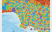 Political Map of ZIP code 90003