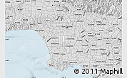 Silver Style Map of ZIP code 90003