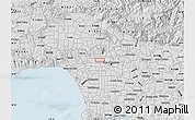 Silver Style Map of ZIP code 90004