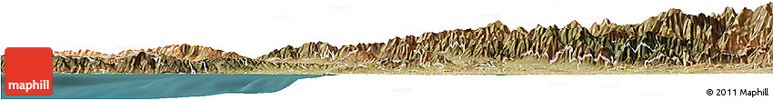 Satellite Horizon Map of ZIP Code 90005