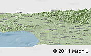 Savanna Style Panoramic Map of ZIP code 90005