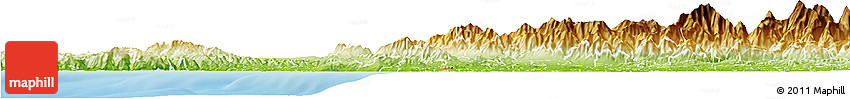 Physical Horizon Map of ZIP Code 90011