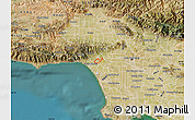 Satellite Map of ZIP code 90025