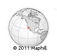 Outline Map of ZIP Code 90025