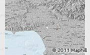 Gray Map of ZIP code 90048