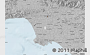 Gray Map of ZIP code 90061