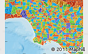 Political Map of ZIP code 90061