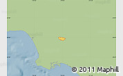 Savanna Style Map of ZIP code 90201, single color outside