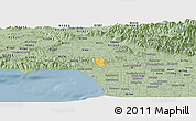 Savanna Style Panoramic Map of ZIP code 90210
