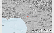 Gray Map of ZIP code 90211