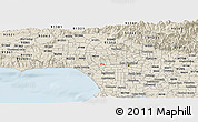 Classic Style Panoramic Map of ZIP code 90211