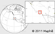 Blank Location Map of ZIP code 90250