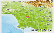 Physical 3D Map of ZIP code 90255