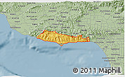 Savanna Style 3D Map of ZIP code 90265