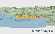 Savanna Style Panoramic Map of ZIP code 90265