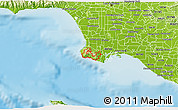 Physical 3D Map of ZIP code 90275