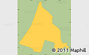 Savanna Style Simple Map of ZIP code 90606