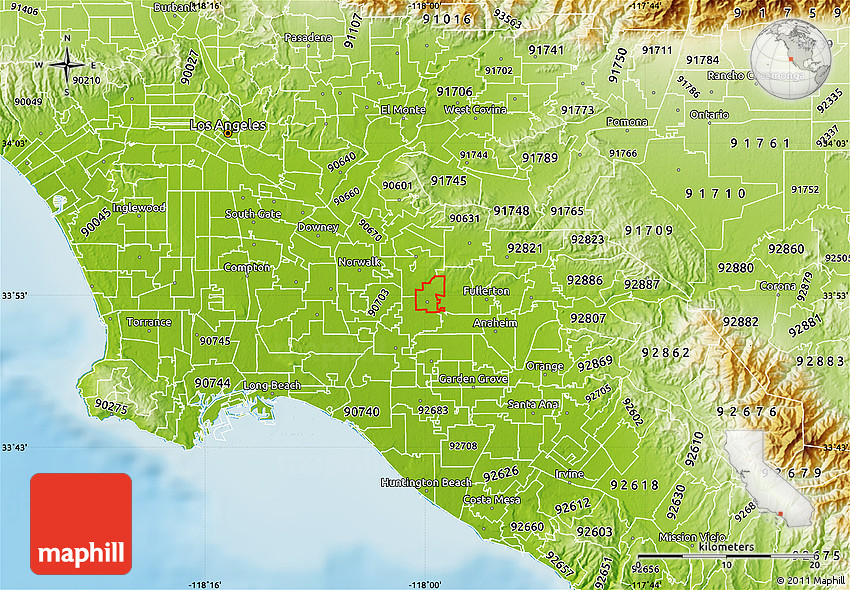 physical-map-of-zip-code-90621