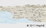 Classic Style Panoramic Map of ZIP code 90723