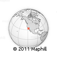 Outline Map of ZIP Code 91105