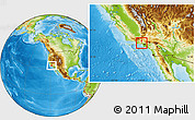 Physical Location Map of ZIP code 91303