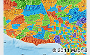 Political Map of ZIP code 91307