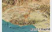 Satellite Map of ZIP code 91307