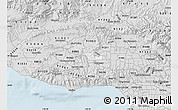 Silver Style Map of ZIP code 91307