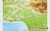 Physical Map of ZIP code 91403