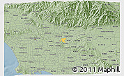 Savanna Style 3D Map of ZIP code 91746