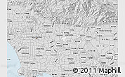 Silver Style Map of ZIP code 91746