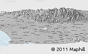 Gray Panoramic Map of ZIP code 91746