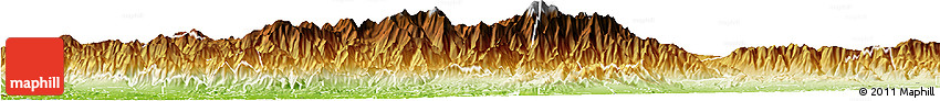 Physical Horizon Map of ZIP Code 91763