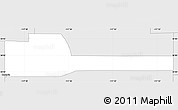 Silver Style Simple Map of ZIP code 91764