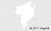 Silver Style Simple Map of ZIP code 91789