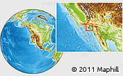 Physical Location Map of ZIP code 91803
